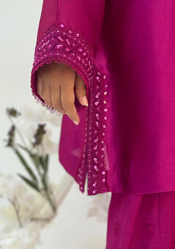 Kai With Pants and Dupatta-Image-Two