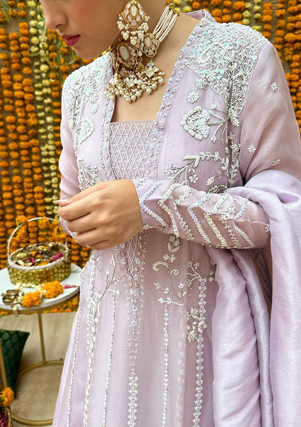 Mahnoor-with-Ruffled-Gown-and-Dupatta-Image-One
