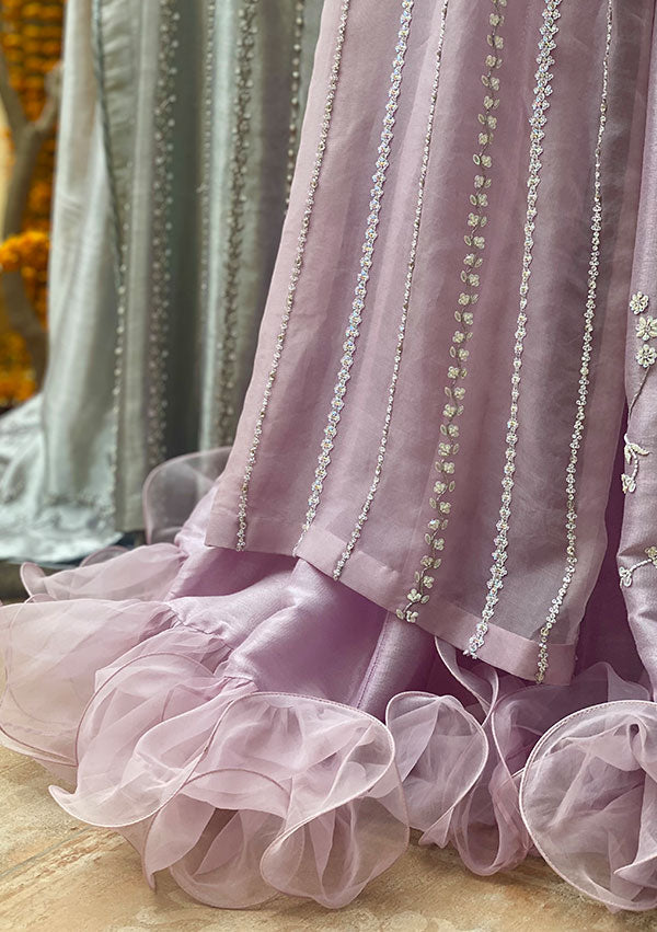 Mahnoor-with-Ruffled-Gown-and-Dupatta-Image-Three