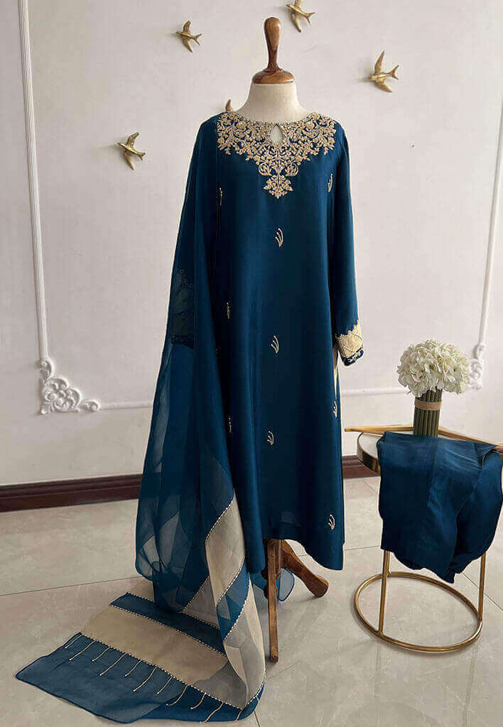 Tanaya-with-Dupatta-Blue-Featured-Image