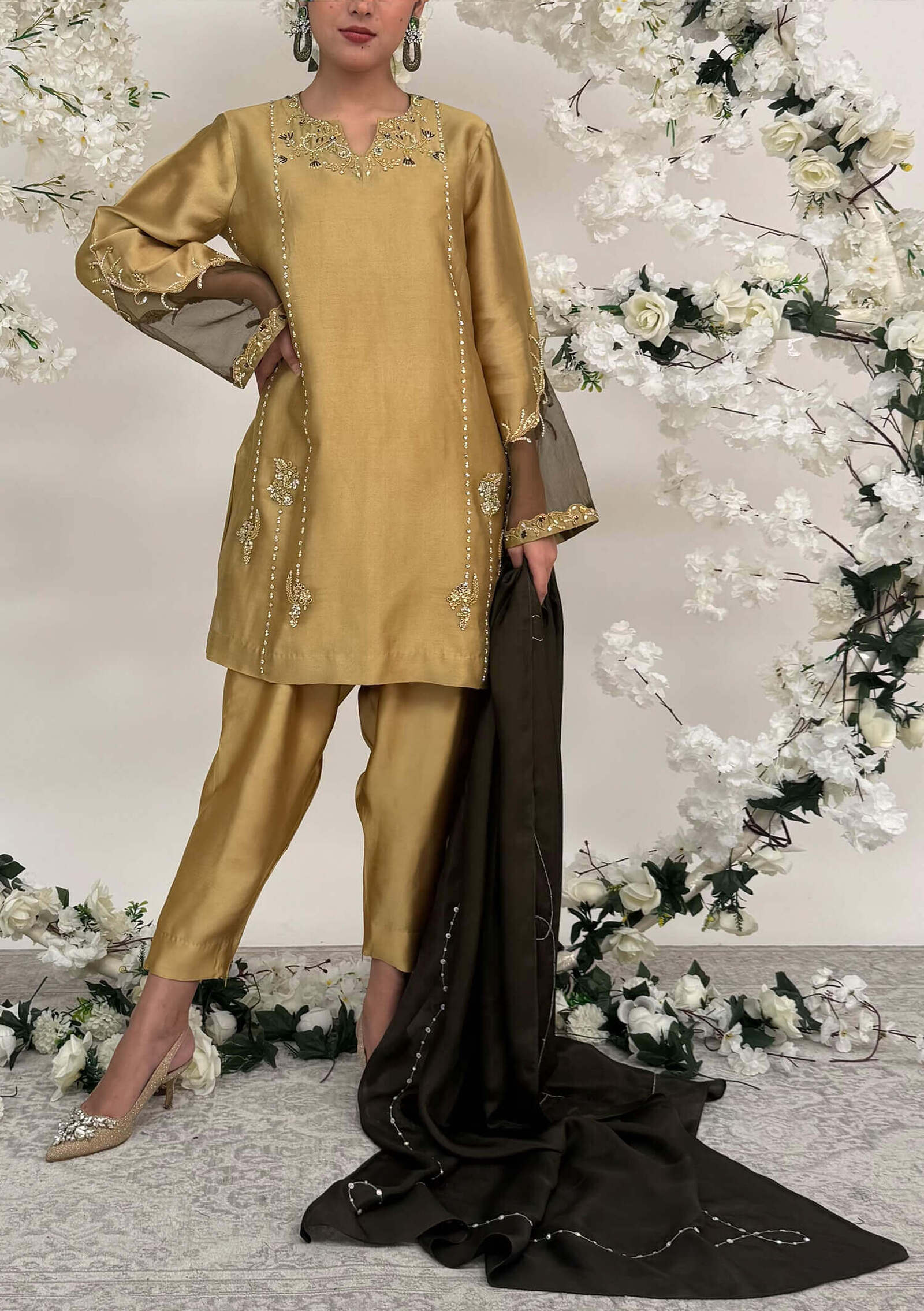 Sylvie-with-Shalwar-&amp;-Dupatta-(A) Image One