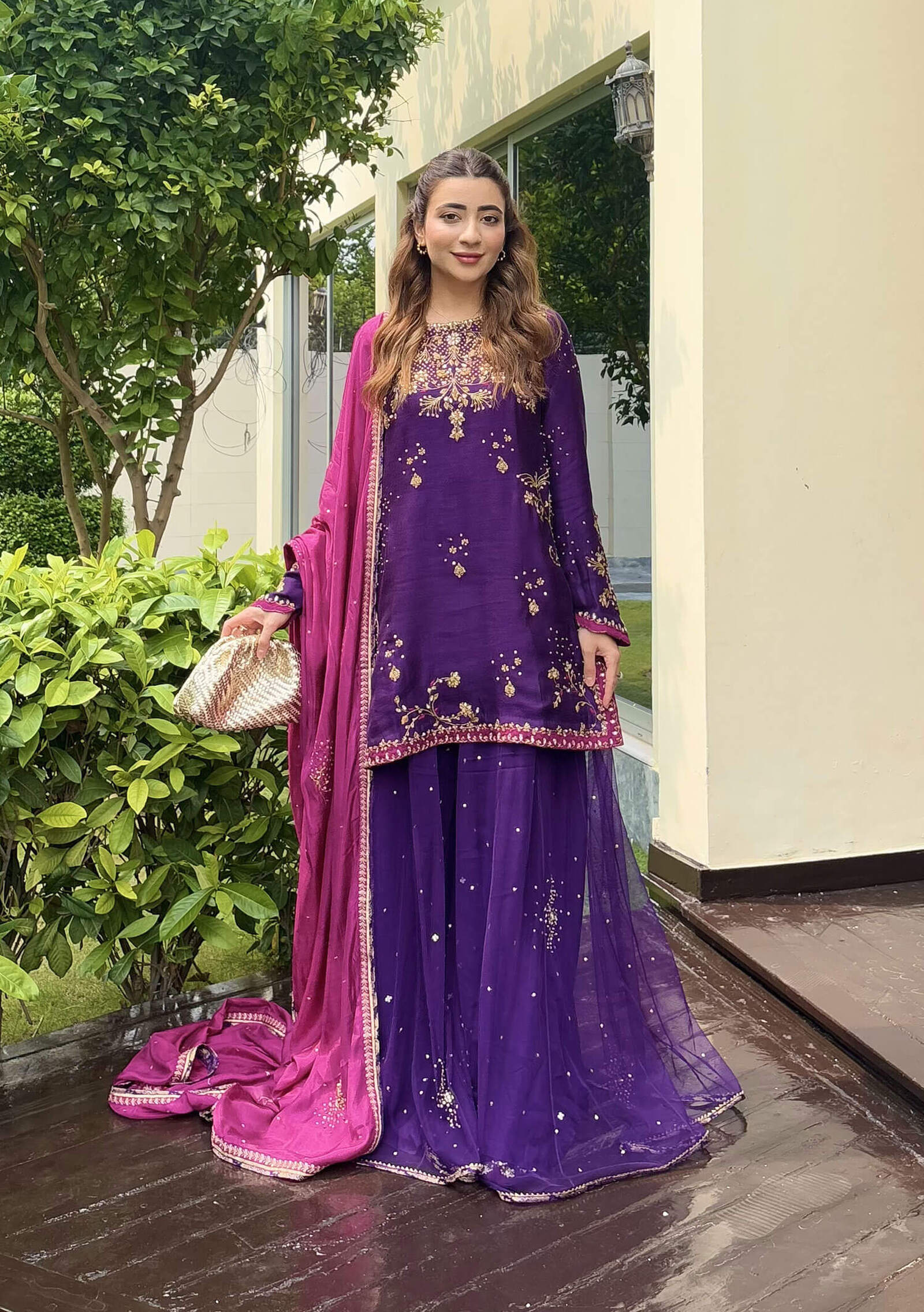 Sia-with-Flared-Pants-&amp;-Dupatta-Image-One
