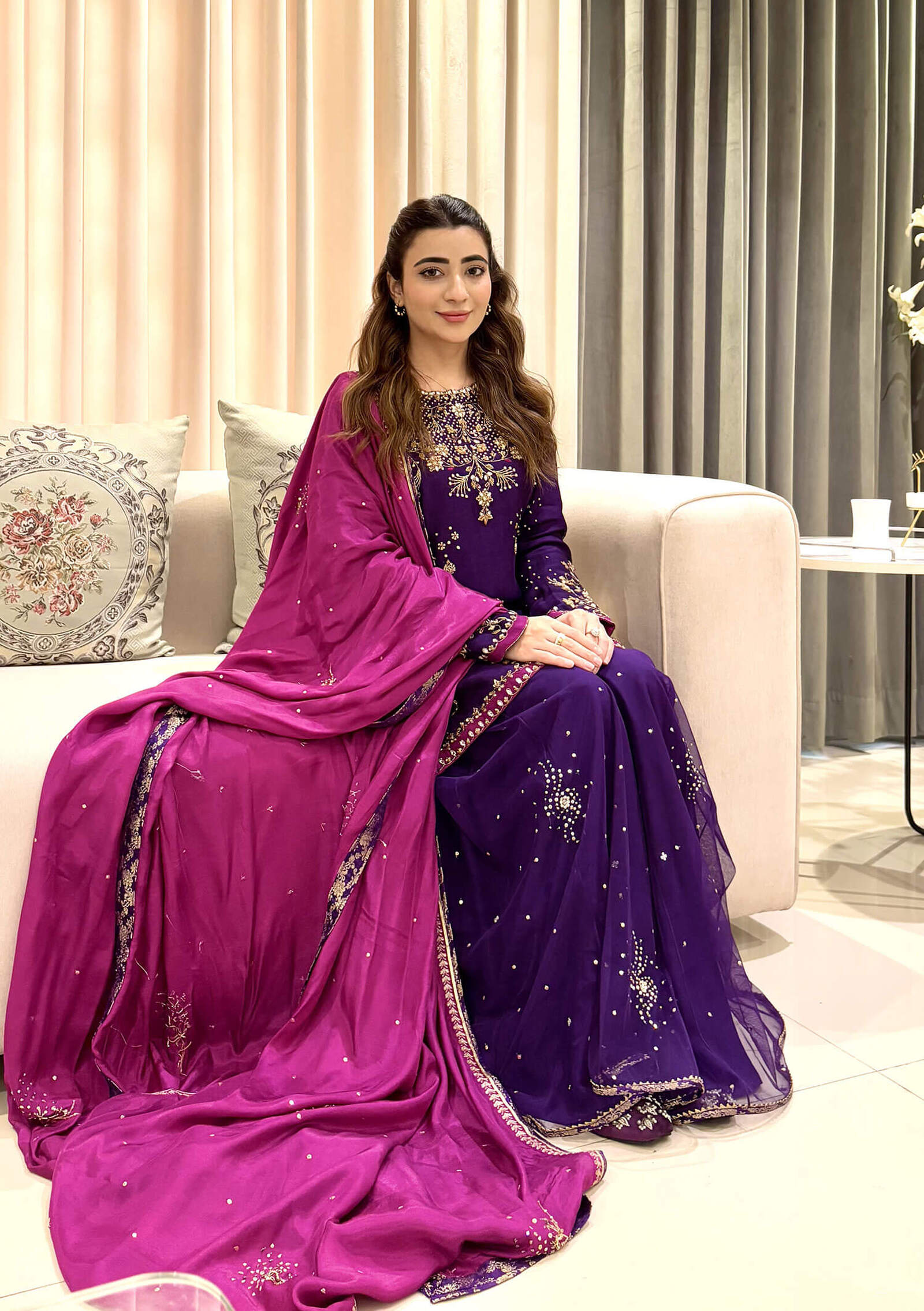 Sia-with-Flared-Pants-&amp;-Dupatta-Image-Two