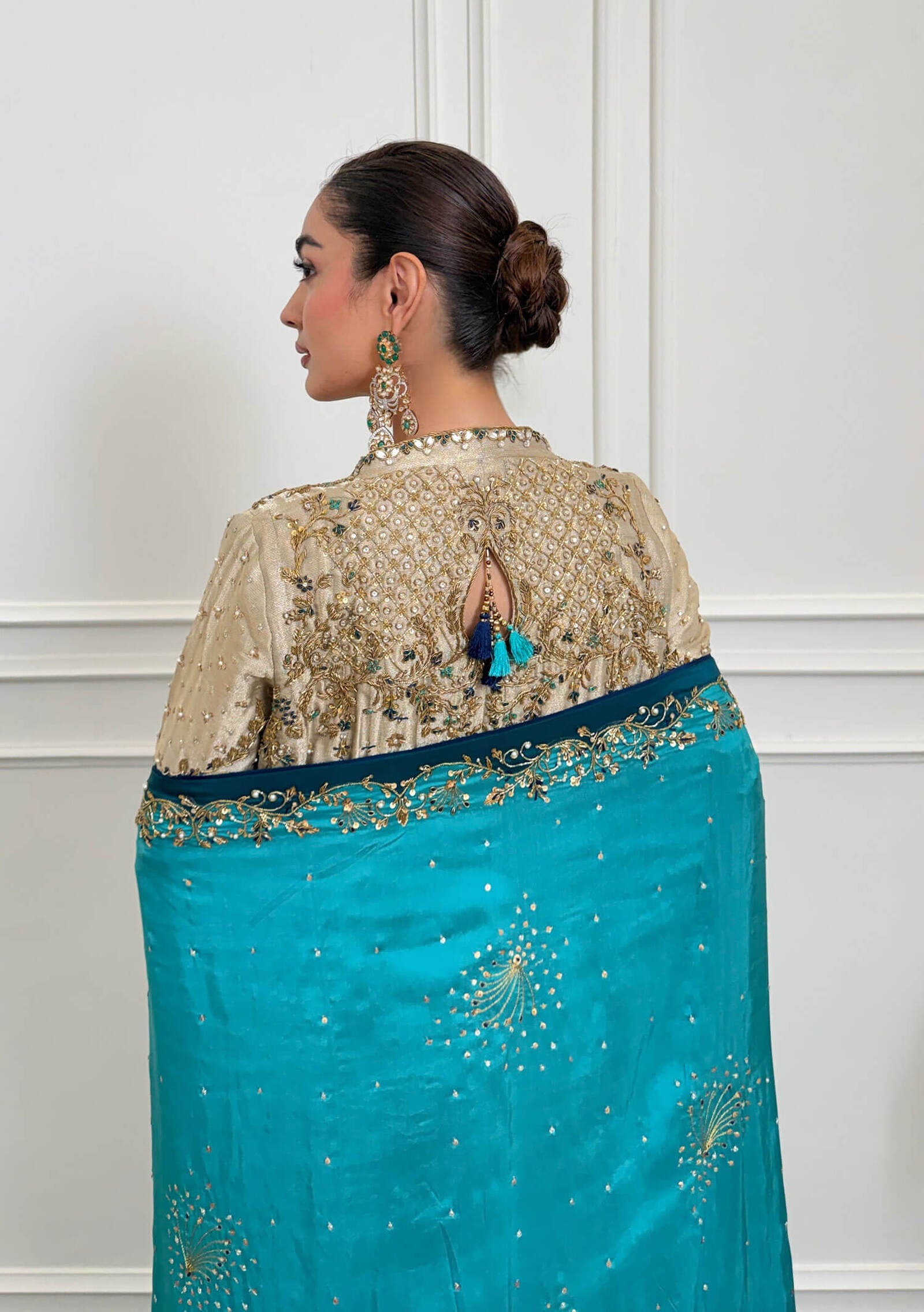 Zari-with-Dhaka-Pants-&amp;-Dupatta-Image-Five