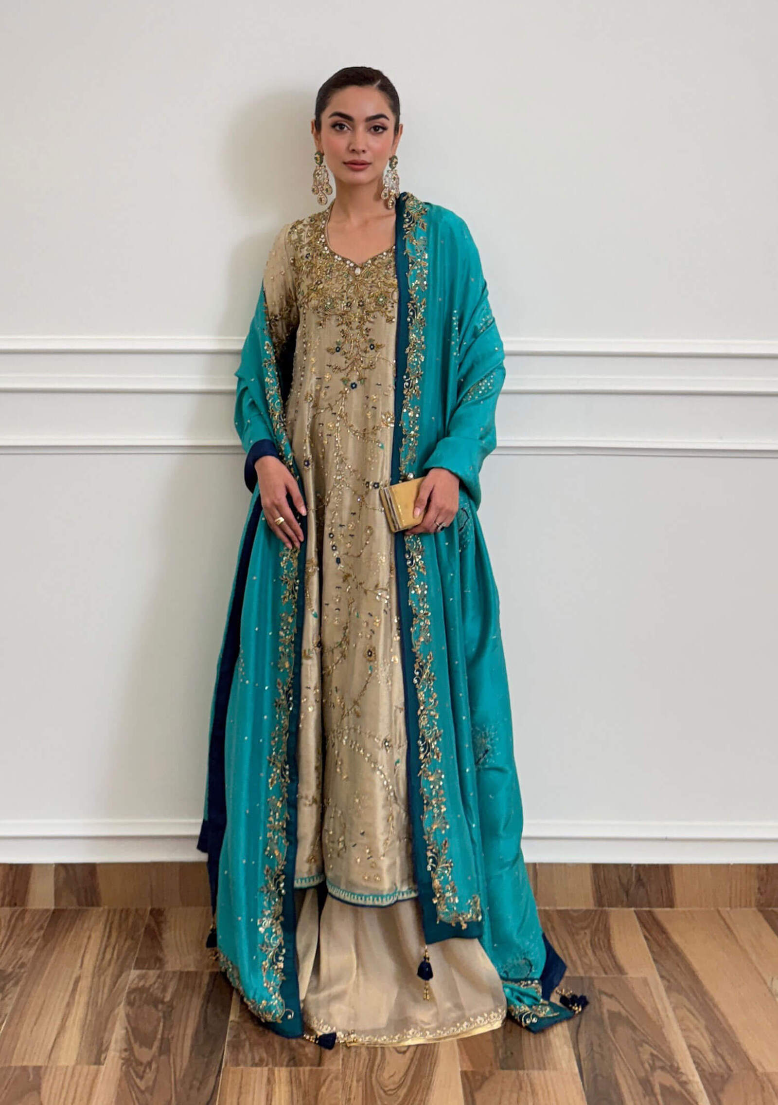 Zari-with-Dhaka-Pants-&amp;-Dupatta-Image-Two