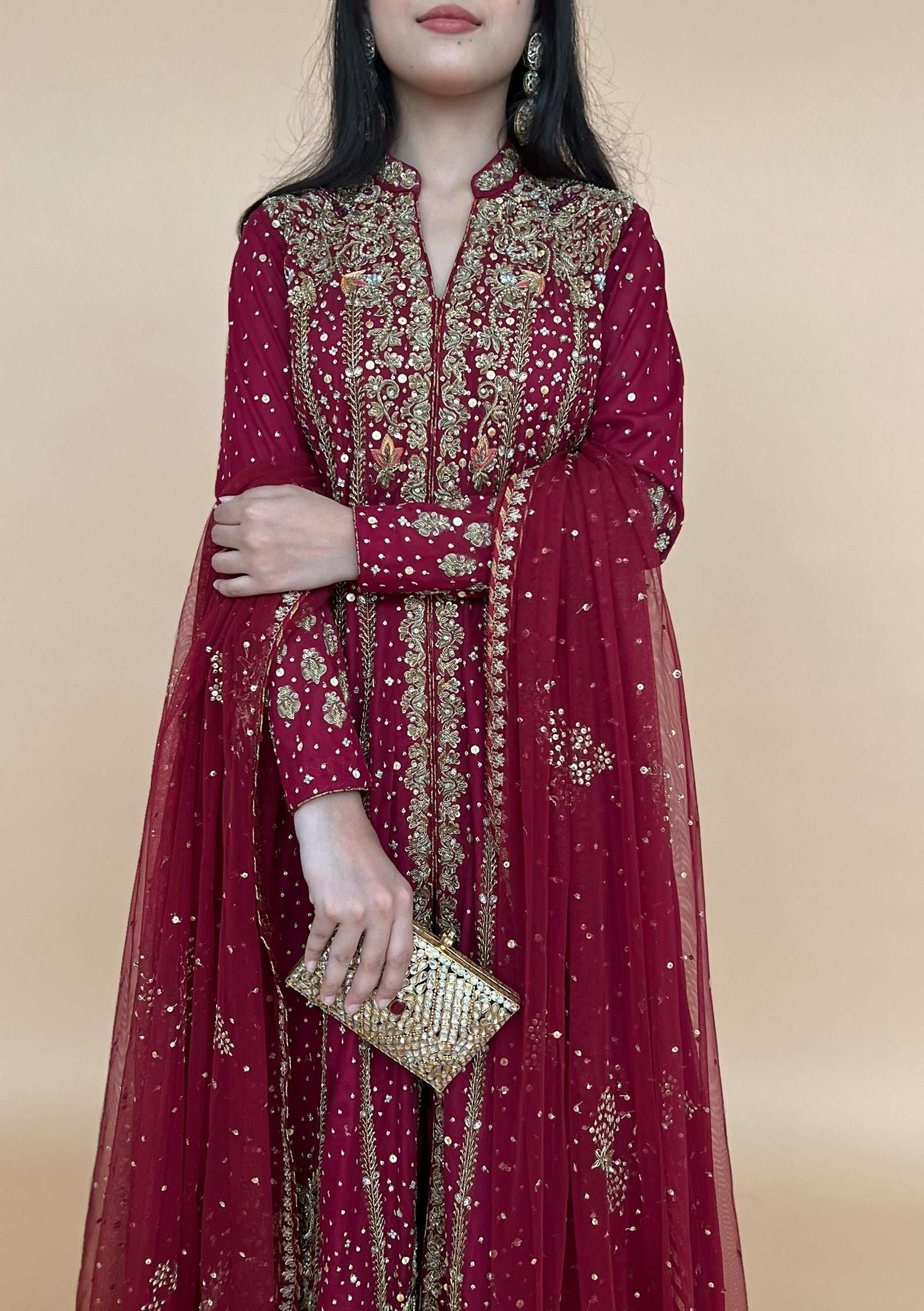 Alizey with Pants & Dupatta