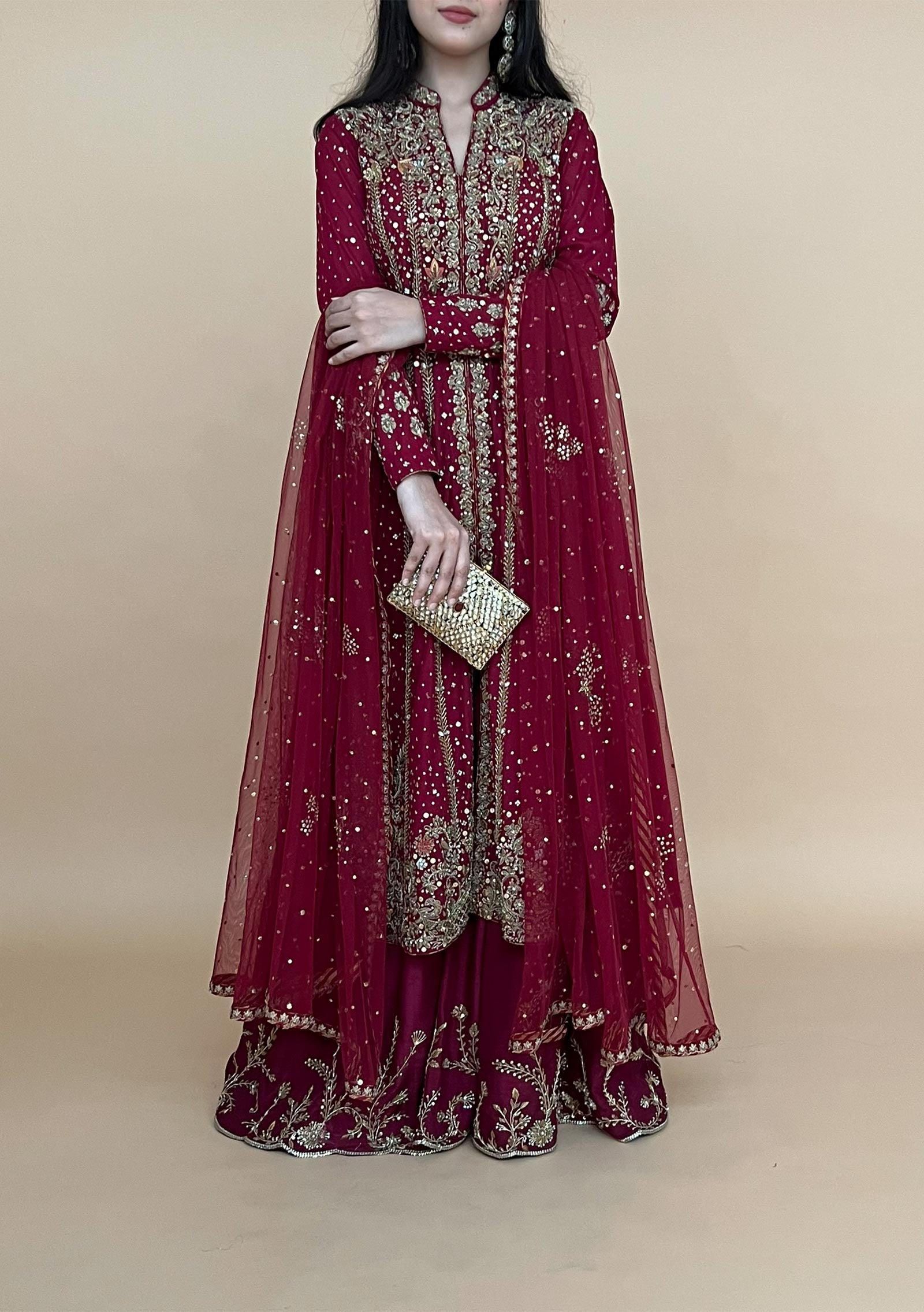 Alizey with Pants & Dupatta