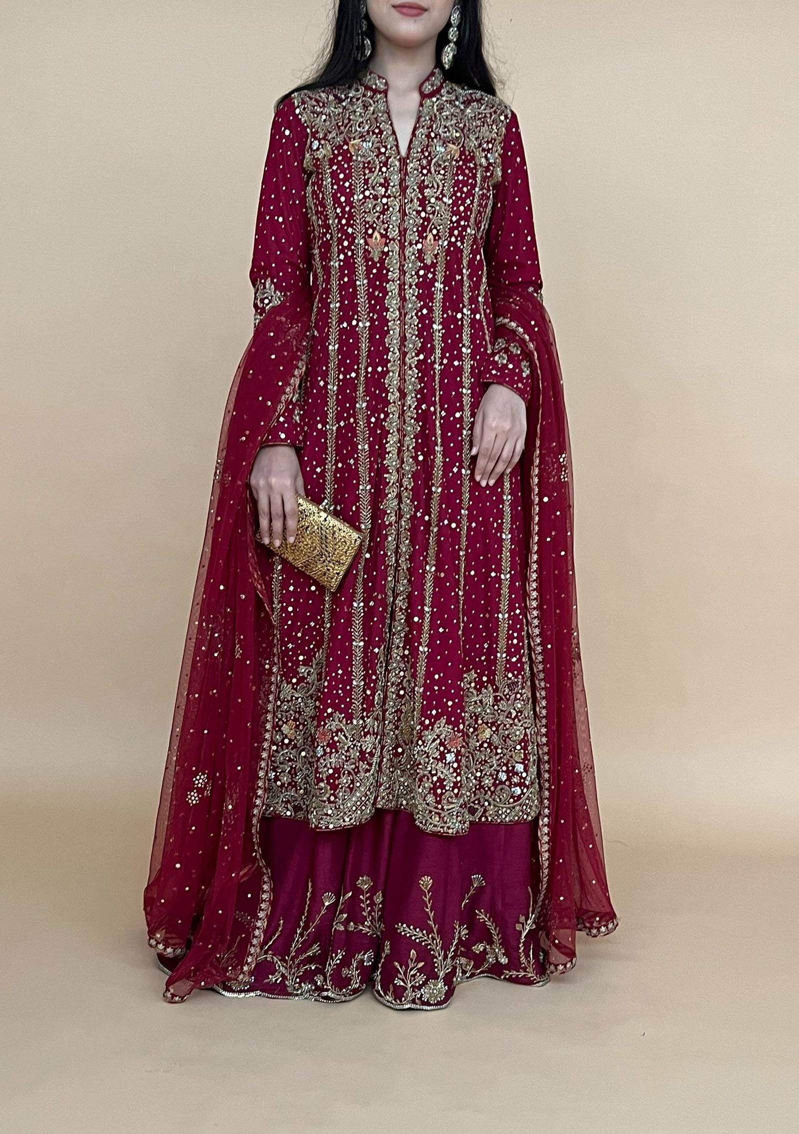 Alizey with Pants & Dupatta