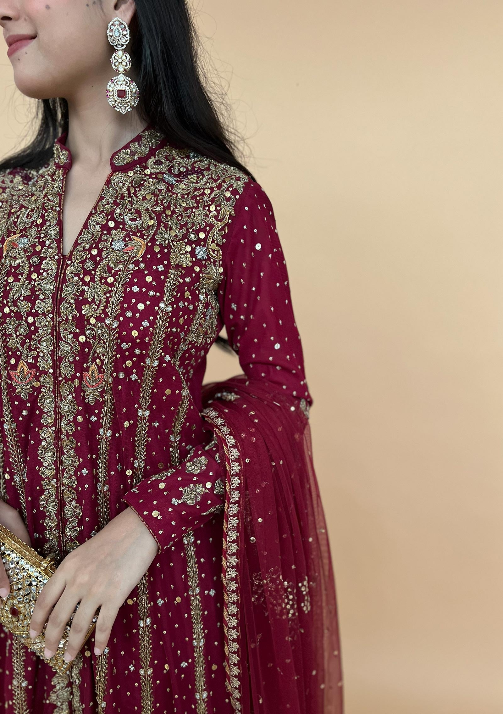 Alizey with Pants & Dupatta