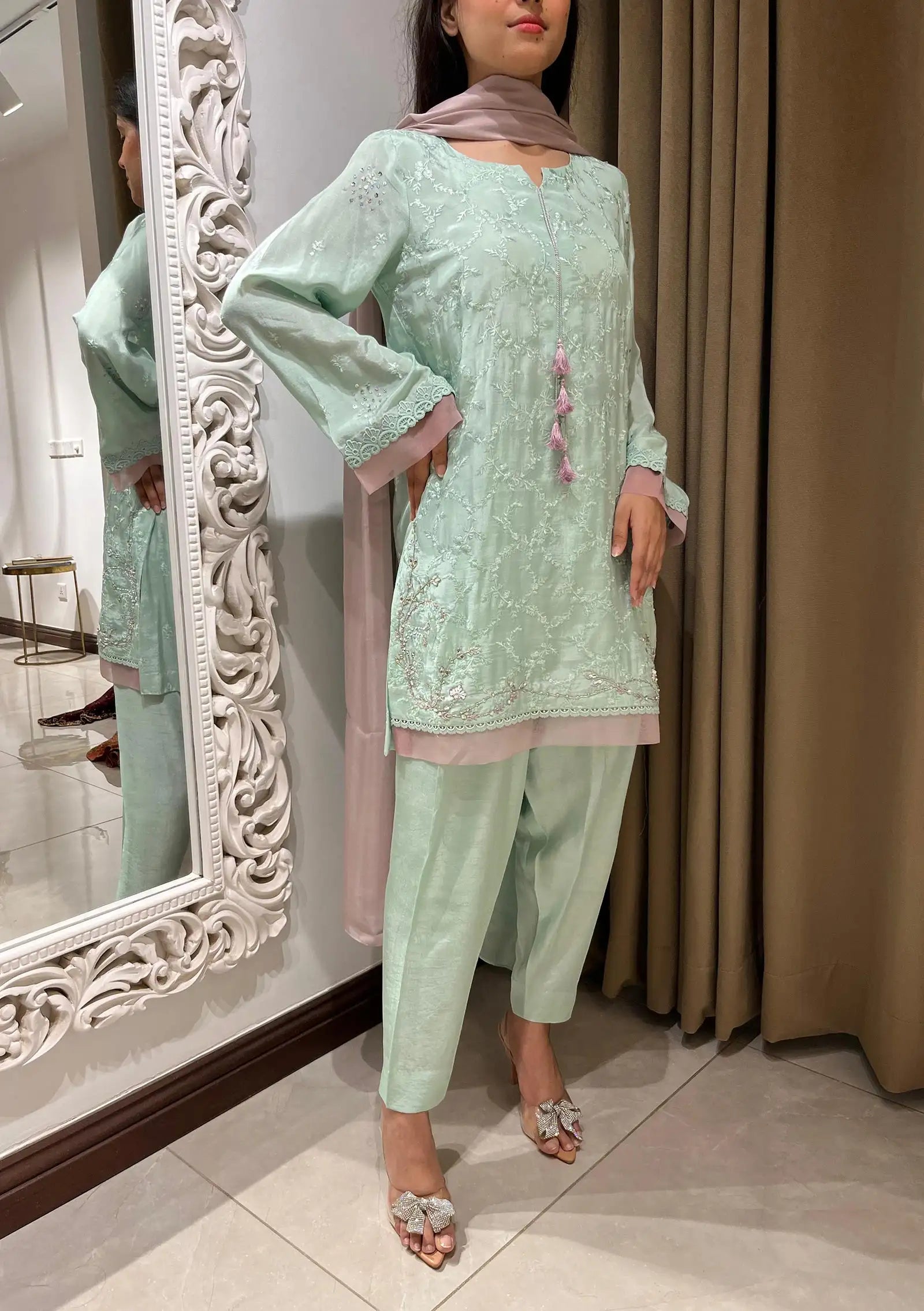 Azelea with Shalwar & Dupatta