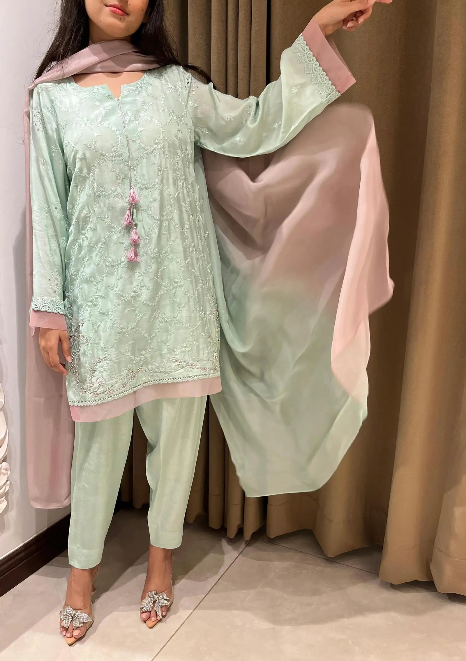 Azelea with Shalwar & Dupatta