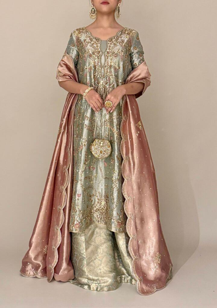 Bareera with Dhaka & Dupatta