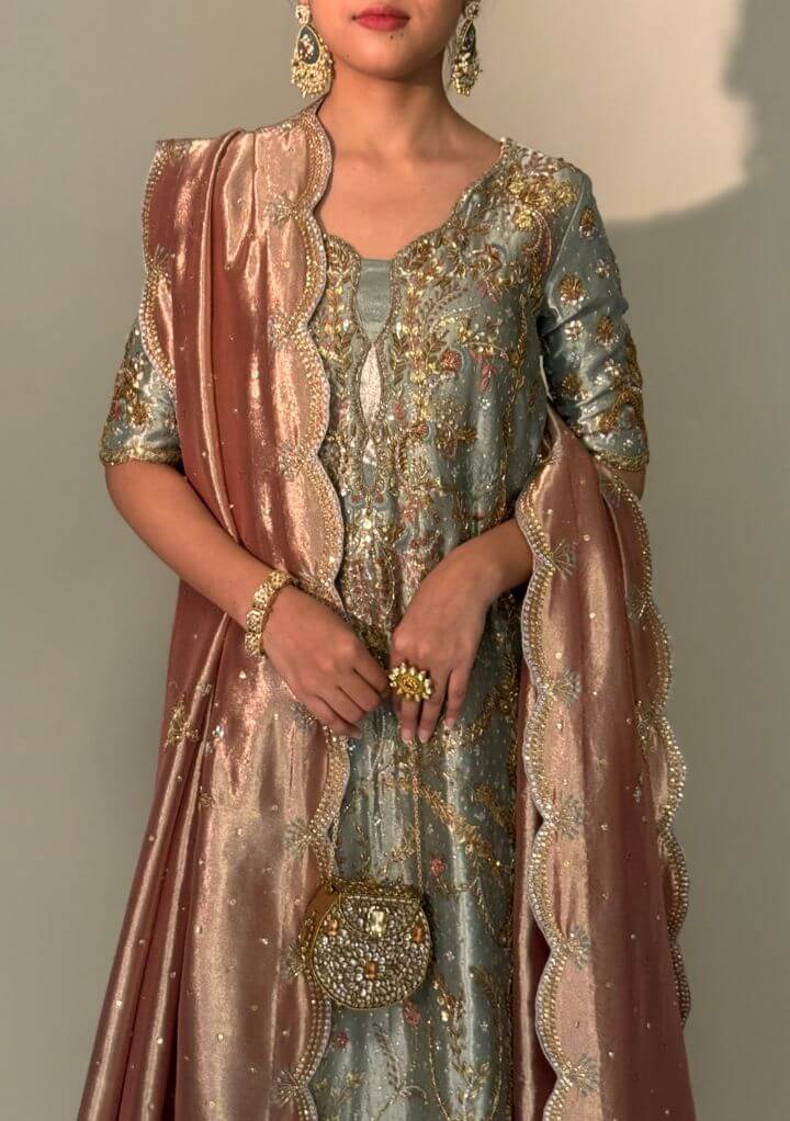 Bareera with Dhaka & Dupatta