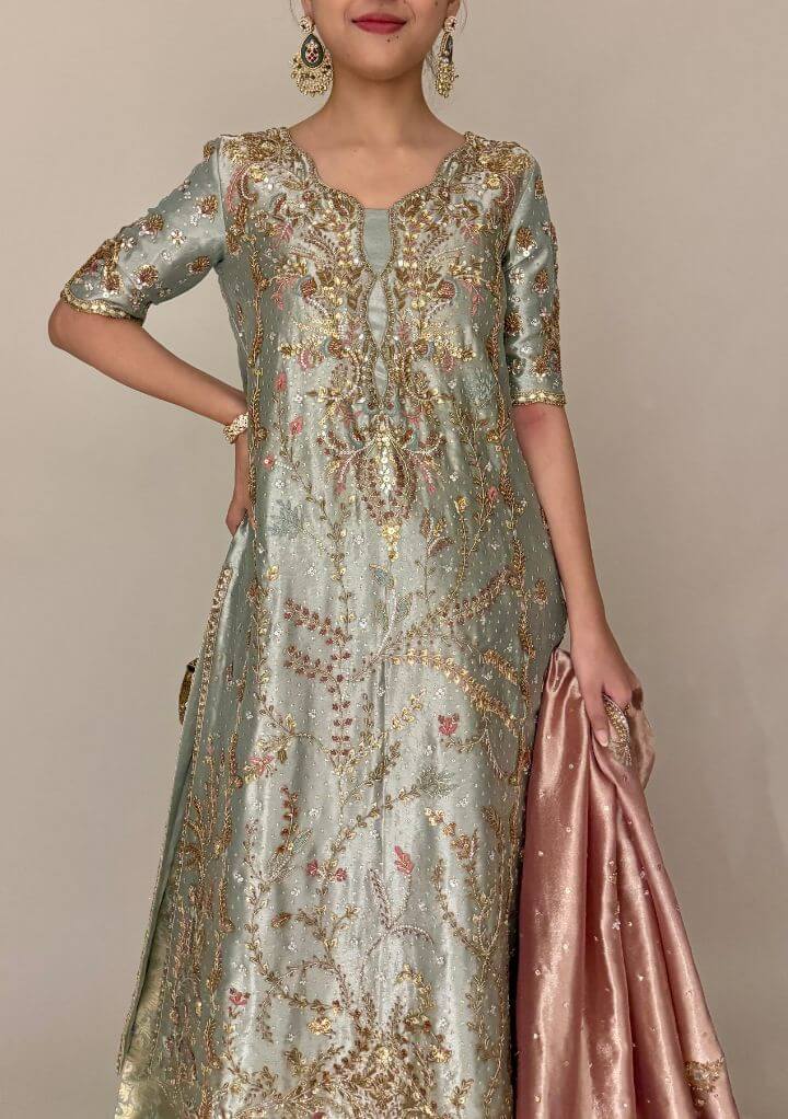 Bareera with Dhaka & Dupatta