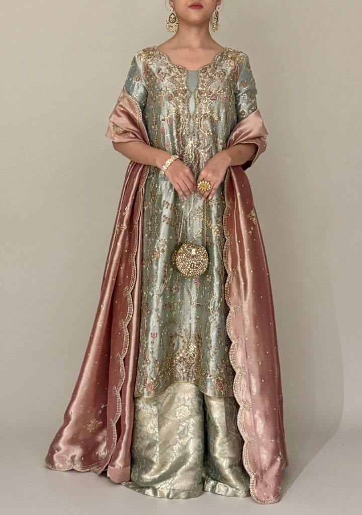Bareera with Dhaka & Dupatta