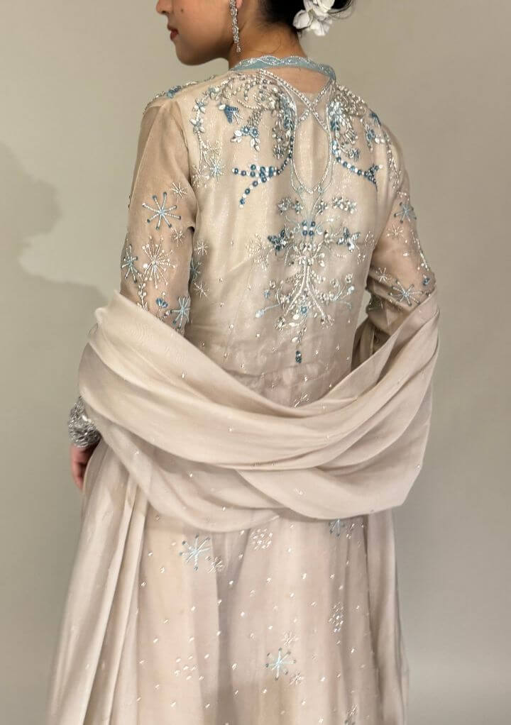 Estelle with Flared Gown & Dupatta