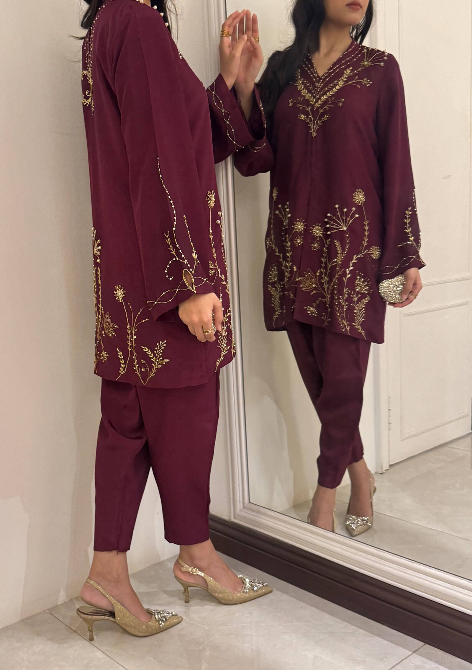 Eve with Shalwar