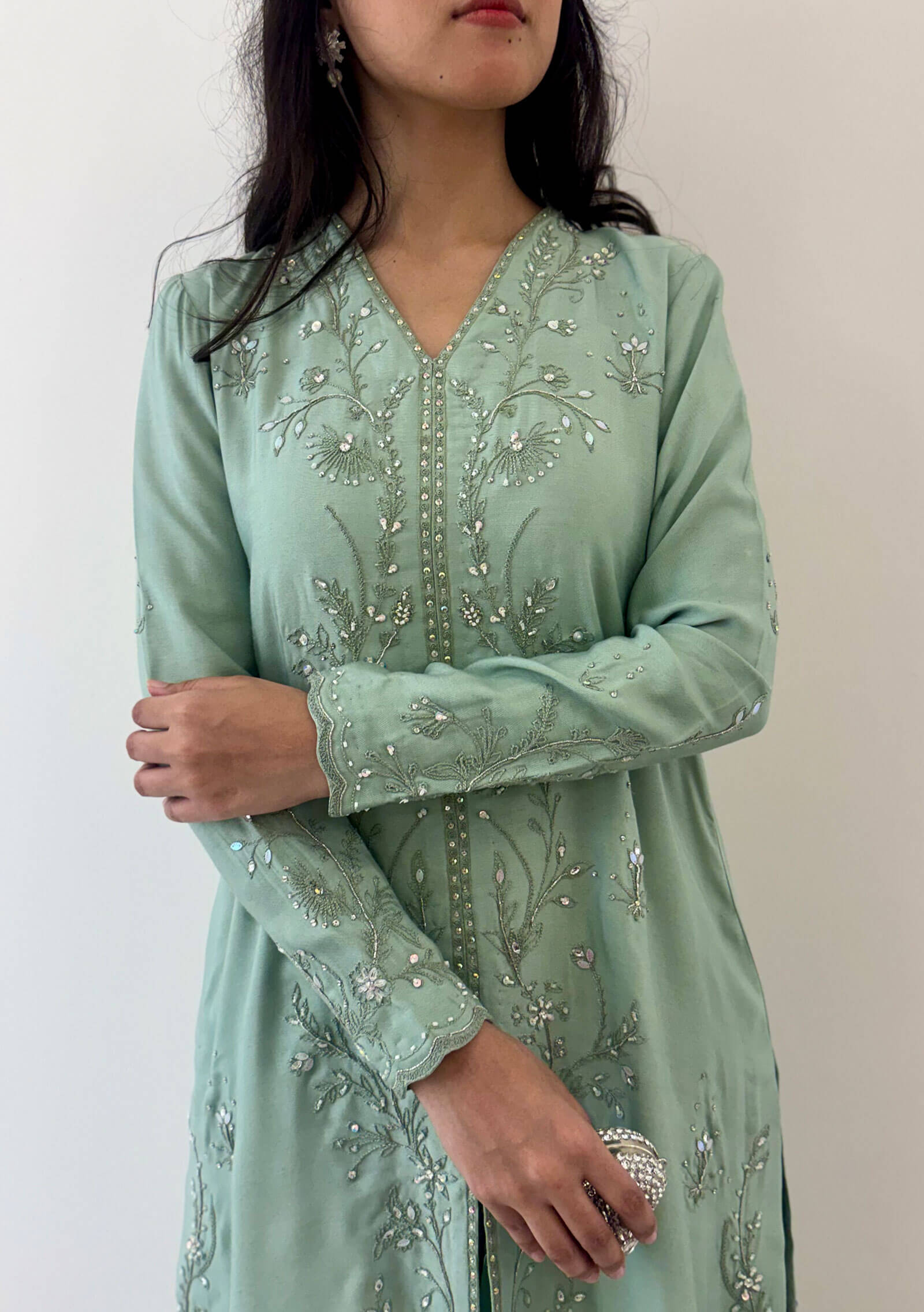 Lia with Pants & Dupatta