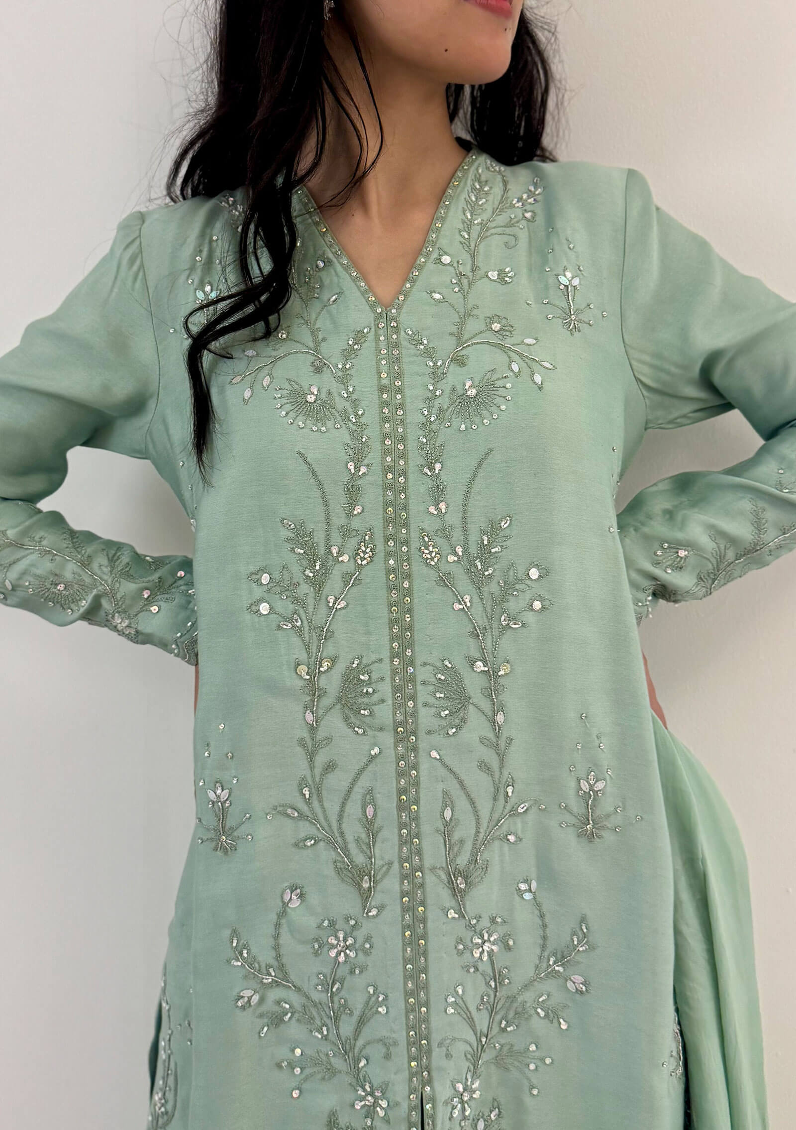Lia with Pants & Dupatta