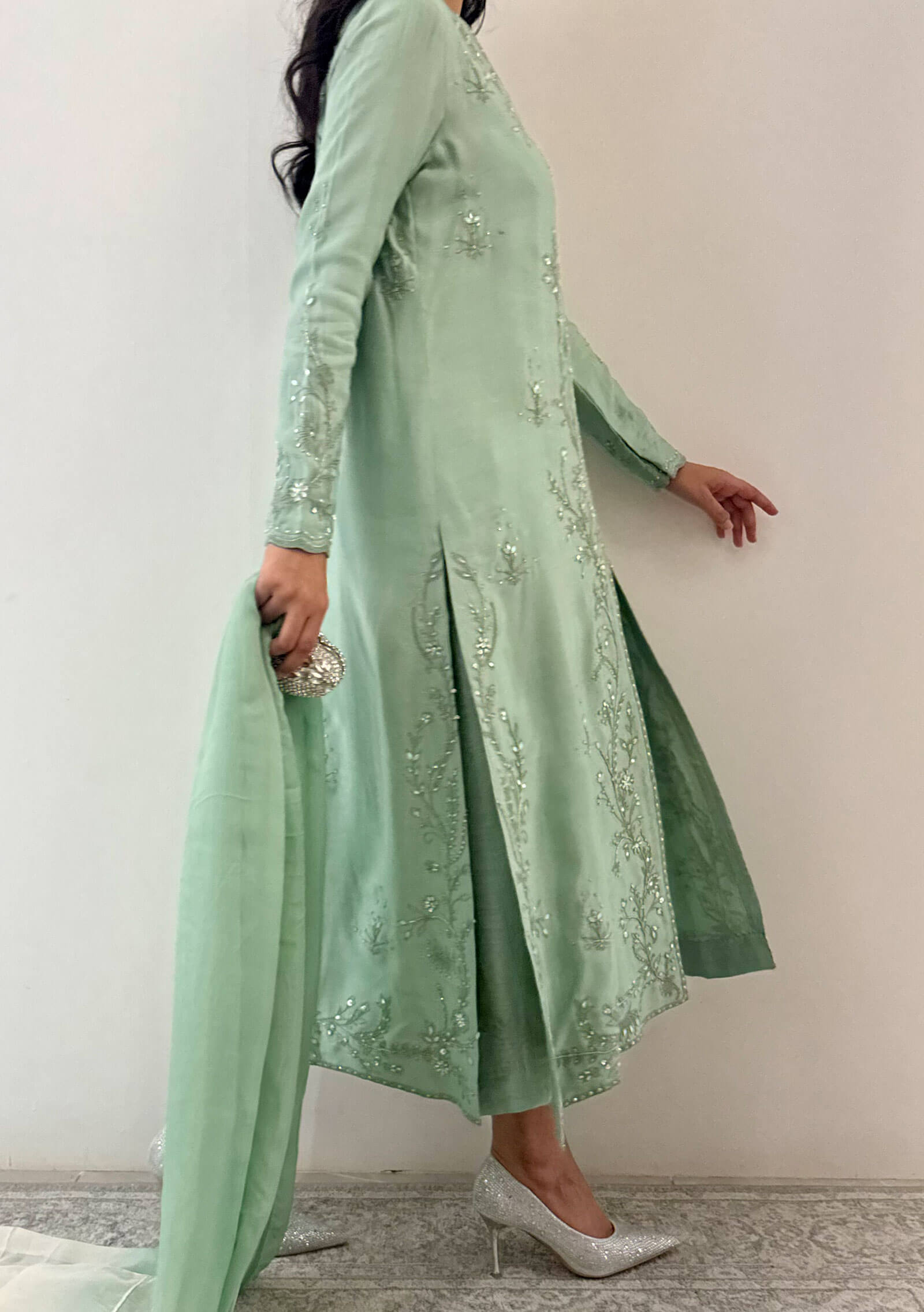 Lia with Pants & Dupatta