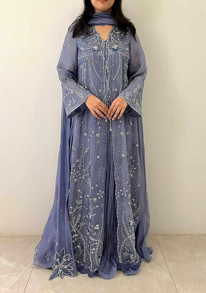 Nova with Crushed Gown & Dupatta