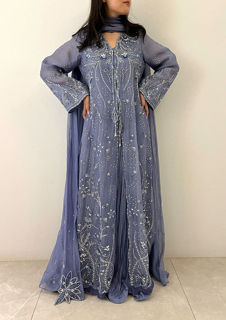 Nova with Crushed Gown & Dupatta