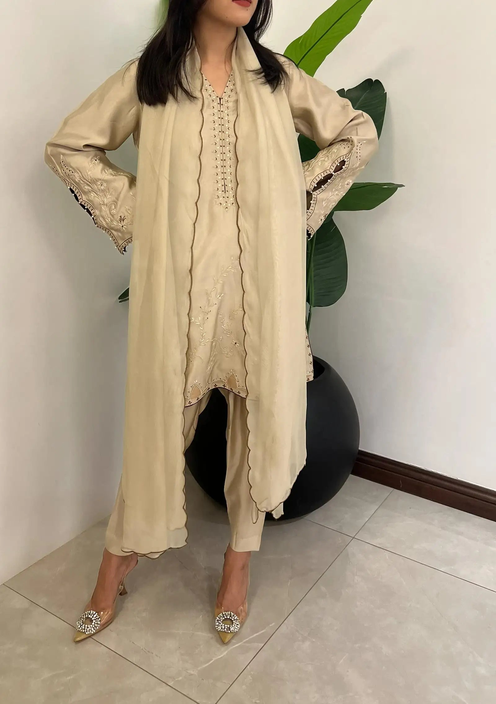 Poppy with Shalwar & Dupatta