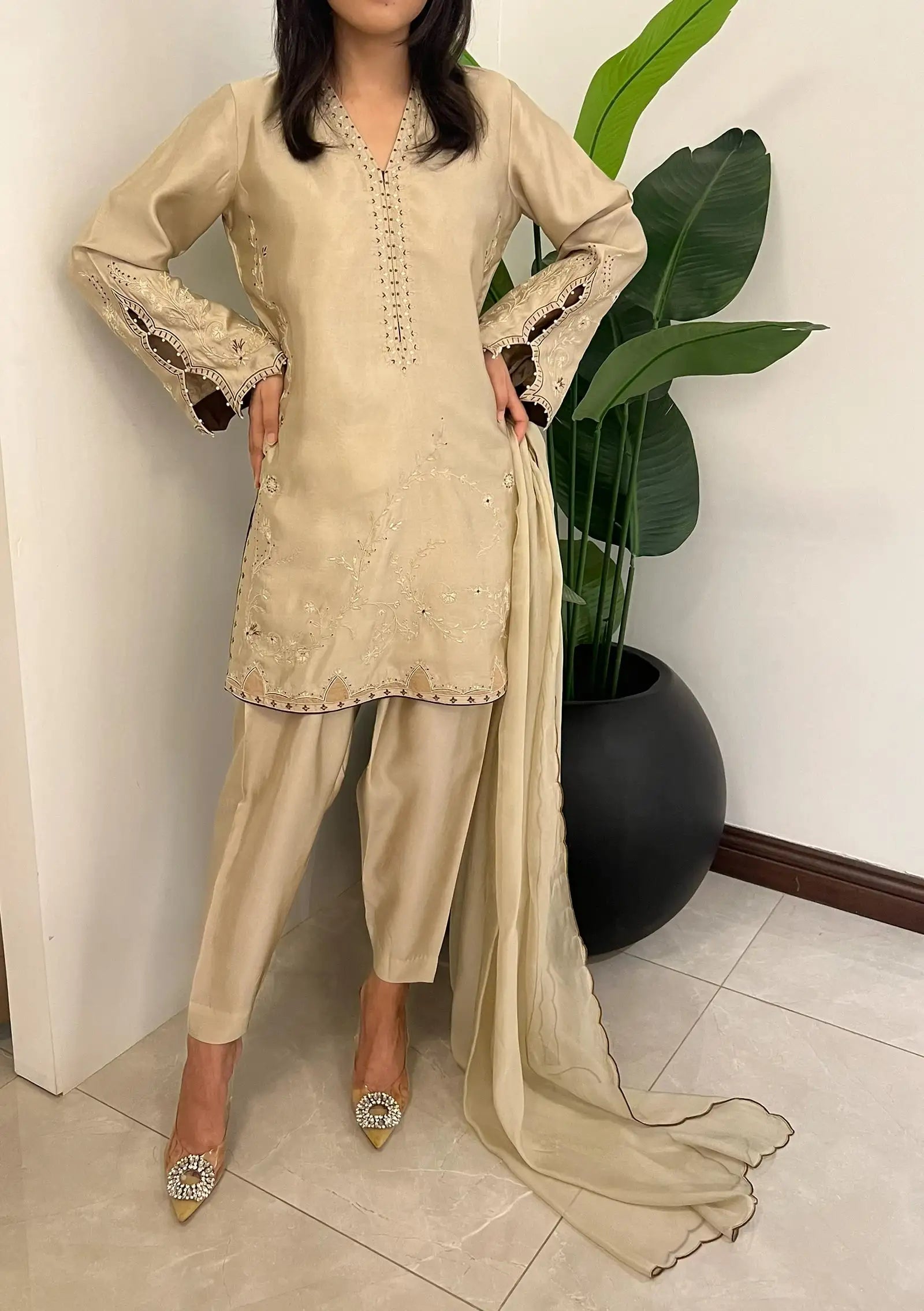 Poppy with Shalwar & Dupatta