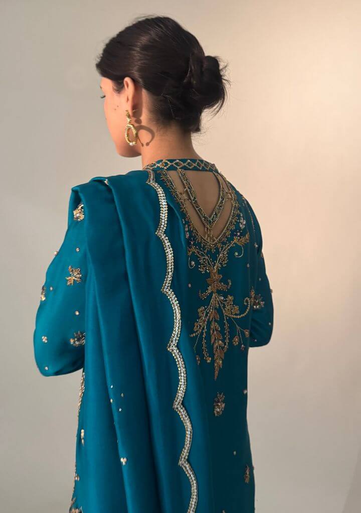 Tehreem with Izaar & Dupatta