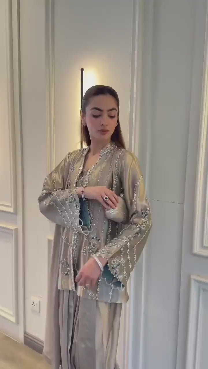 Ori Jacket with Draped Saree