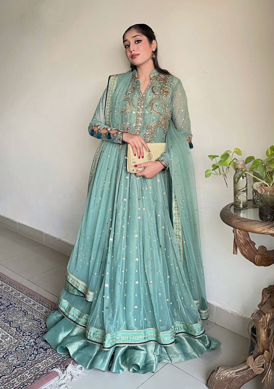 Alvira with Lehenga and Dupatta