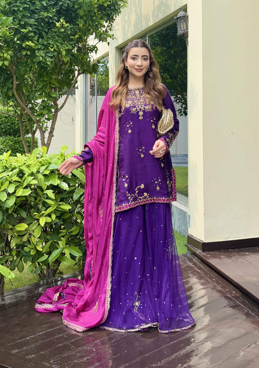 Sia with Flared Pants & Dupatta